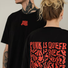 Lade das Bild in den Galerie-Viewer, NIKRA - PUNK IS QUEER - SHIRT
