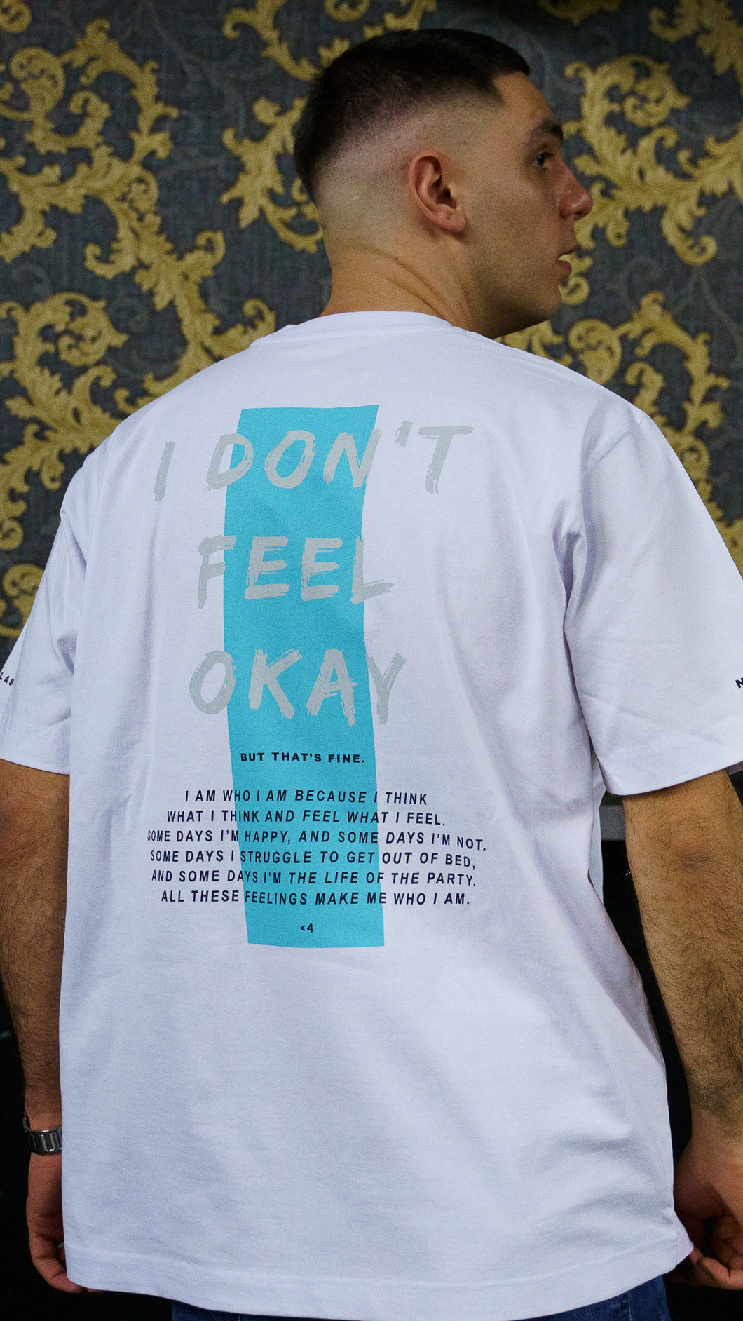 NICO LASKA - I don't feel okay Shirt (WHITE)