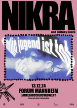 Lade das Bild in den Galerie-Viewer, NIKRA - DIE JUGEND IST TOT - LIMITED HARDTICKET
